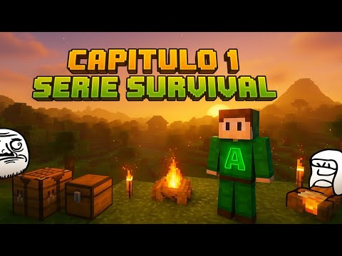 MINECRAFT SURVIVAL 1.21.5 Cap. 1 - No juego hace mas de 8 años!! Primeras impresiones - AfterCraft
