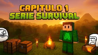 MINECRAFT SURVIVAL 1.21.5 Cap. 1 - No juego hace mas de 8 años!! Primeras impresiones - AfterCraft