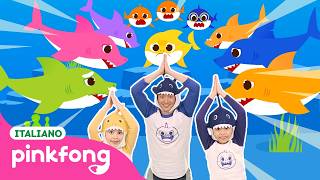 Bimbo Squalo Remix | +Compilation | Italiano e Inglese | Shark Month | Pinkfong! Canzoni per Bambini