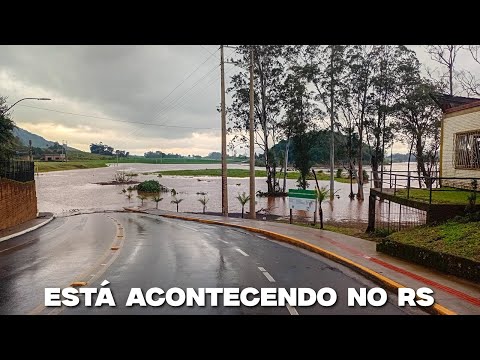 RIO TAQUARI ATINGE COTA DE INUNDAÇÃO PELA SEGUNDA VEZ EM JUNHO E DEIXA POPULAÇÃO EM ALERTA!
