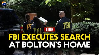 🔴 LIVE: FBI Raids John Bolton’s Home in Bethesda, Maryland | Geo English News