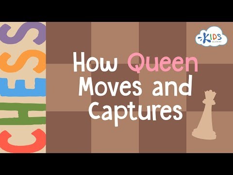 Chess: How Queen Moves and Captures