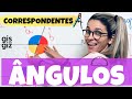 Relações entre Ângulos e Transversais