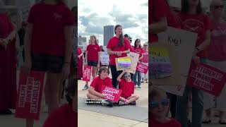 Democrats, activists rally for ban on assault weapons after Annunciation shooting