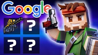 GOOGLE Picks My ULTIMATE Arsenal in Pixel Gun 3D!