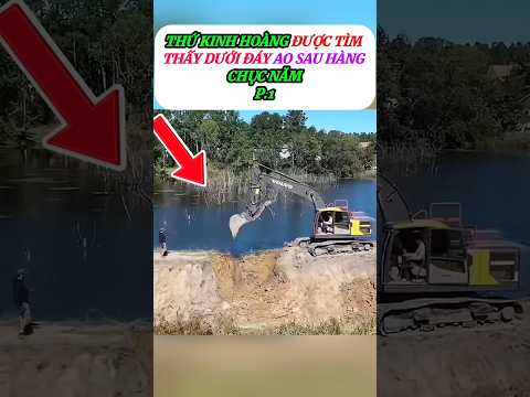[P.1] Rút cạn nước ao chàng trai phát hiện điều kinh hoàng #shorts