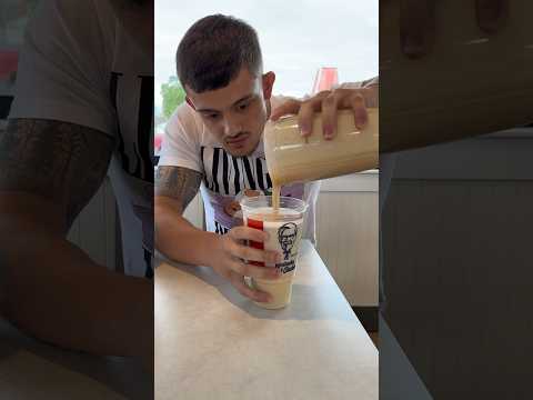 Blending Up KFC and DRINKING IT 🥤🍗