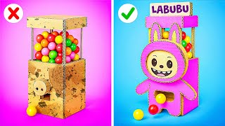 ✨NEW 123 GO! WE MAKE A LABUBU 🧸 | Amazing Crafts for School & Home ✂️