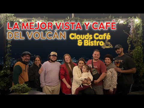 Conociendo El mejor Café del Volcán @CloudsCafesv