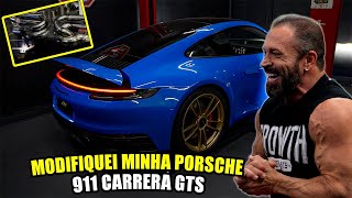 COLOQUEI ESCAPE E PINTEI AS RODAS DO MEU PORSCHE / FICOU ESPETACULAR!