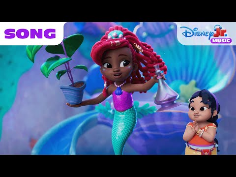 Disney Jr.'s Ariel "Just One More Drop" Song 🎶 | The Little Mermaid | @disneyjr