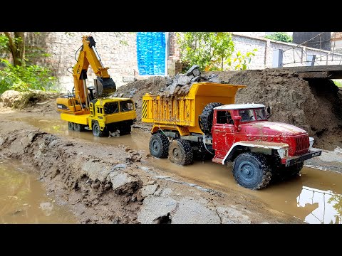Máy Xúc Đồ Chơi Siêu Chất, Xe Cần Cẩu Múc, Xe Tải Bự, Xe Trộn Bê Tông, Xe Container, Ô Tô Máy Xúc