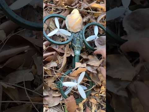 Remote Control Helicopter Find In the dust Drone flying testing