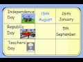 Indian National Celebrations and Figures