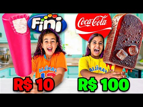 PICOLÉ GIGANTE DE R$10, R$100 E R$1000!