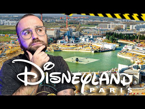 L'AVANCEMENT DES TRAVAUX à DISNEYLAND PARIS