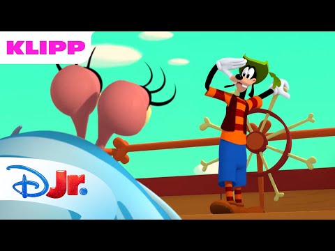 Långben har blivit styrman| Musse Pigg Lustiga Huset | Disney Junior Sverige