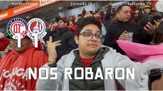 Toluca 1-1 Atl. San Luis | Robo de Adonai Escobedo, Primer Gol de Franco Rossi y Noche lluviosa
