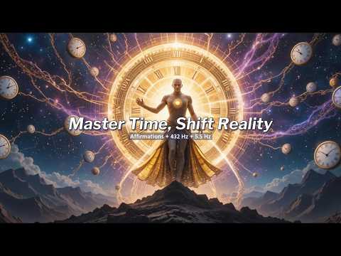 Master Time, Shift Reality (Affirmations + 432 Hz + 5.5 Hz)
