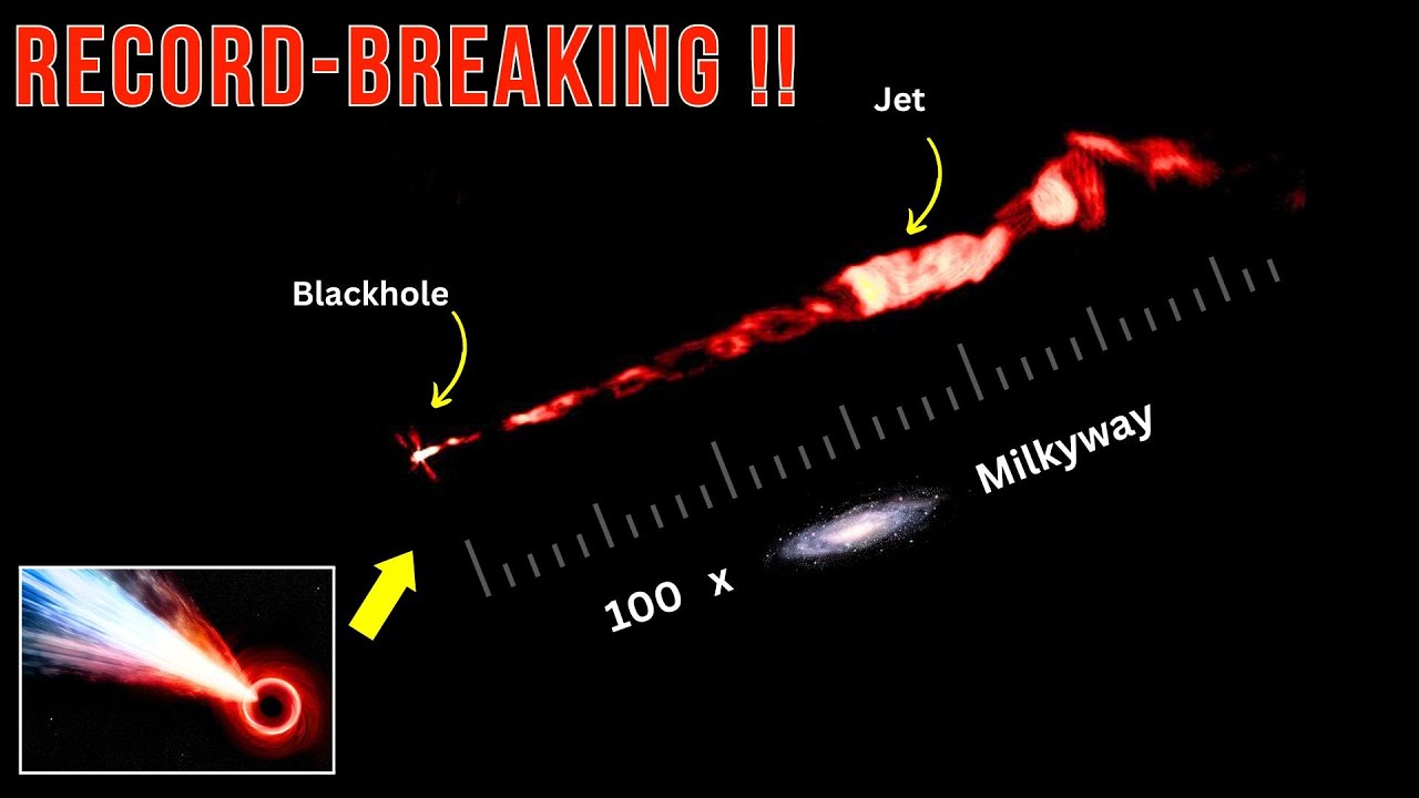 Massive Discovery: Astronomers Discover Monster Black Hole Jets, Biggest Ever!