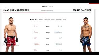 Main Card Predictions For UFC 321