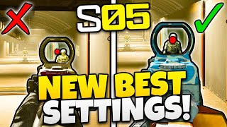 *NEW* STICKY AIM SETTINGS After UPDATE IN BLACK OPS 6! (Best Settings Season 5) COD BO6 Gameplay