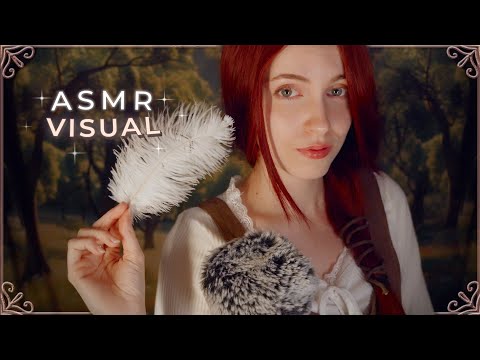 ASMR VISUAL ❤ Hera CALM Your Anxiety to Help you Sleep 🤍✨(slow & gentle)