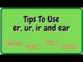 Phonograms and Spelling Patterns