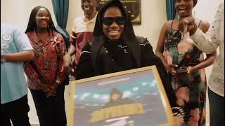 Rayvanny Gifted Sold Out Plaque from Juba National Stadium in South Sudan