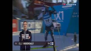 Coppa del mondo Östersund 20km individuale 2022-2023, Giacomel Secondo