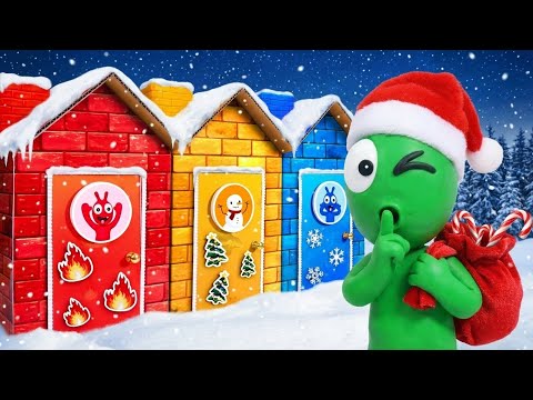 Petualangan Natal Pea Pea di Rumah Bermain Warna-Warni! - Pea Pea Bahasa Indonesia