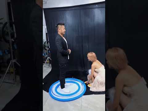Wedding behind the scenes photography