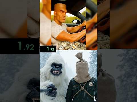 Yeti and  Park Ranger - Missing Sigma Songs brainrot 🙀 PART 1 #brainrot  #funny