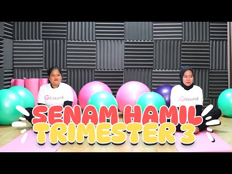 Senam Ibu Hamil Trimester 3 Mudah || Bidan Novia, Amd, Keb - Medikacare