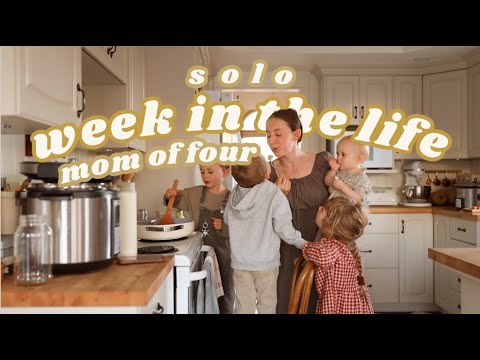 Solo Parenting, Teething, and Life as a Mom of 4 // Week in the Life Vlog