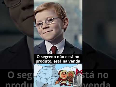 Um bom vendedor vende até gelo para esquimó #reflexão #motivacional #vendas