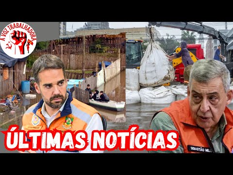 PREFEITO MELO E GOVERNADOR LEITE MERGULHAM PORTO ALEGRE EMBAIXO D´ÁGUA NOVAMENTE - BRUNNO MATTOS