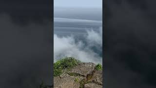 Shaat Sea Over View Point 🏔️ #shaat #salalah #oman #natureshorts