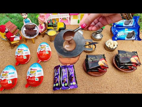 Miniature Gems Chocolate Dosa Recipe || Mini Chocolate Dosa || Mini Dairy Milk Chocolate Dosa