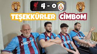 ⚽Liverpool-Galatasaray⚽Maçına Tepki! Teşekkürler Cimbom! Reaction to the Liverpool-Galatasaray match