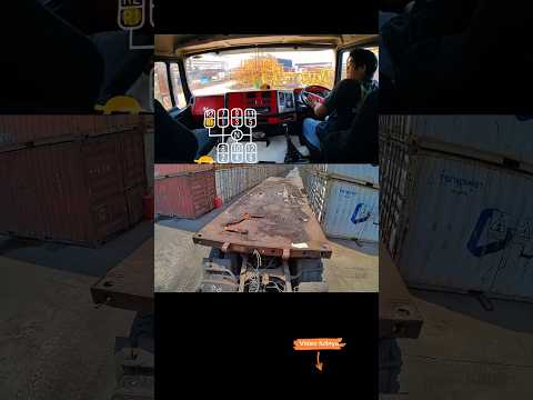 Teknik mundur kiri #mobiltrailer #driving #training #alatberat #short