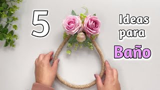 5 MANUALIDADES Para Toallas De Baño 🌺 Útiles Para Vender O Regalar - Ideias De Porta Toalha