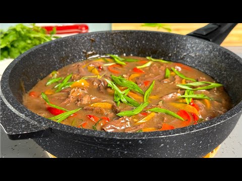ВКУСНО так, что не оторваться! Куриные СЕРДЕЧКИ "по-азиатски", мягкие и нежные, в потрясающем соусе!
