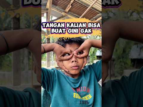 Tangan kalian bisa buat gini gak #videolucu #comedy #wakmi #lucu #trik #sulap