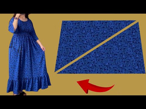 💐 New Idea Trends Dresses ❣️ Very Easy Very Cute Dress Pattern ✂️ Sew Only 20 Minute 💛