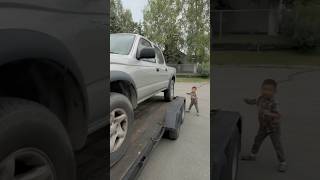 Father & son score on double cab Tacoma