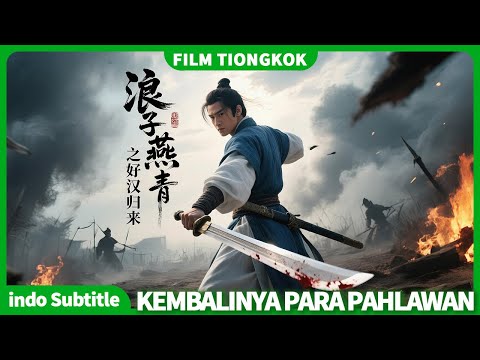 🎬【INDO SUB】Pertempuran gang hujan lebat 1v20, pisau rantai melilit leher mencekik pemimpin assassin