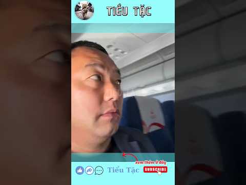 lần đầu tiên đi máy bay🙂 #tieutac #haihuoc