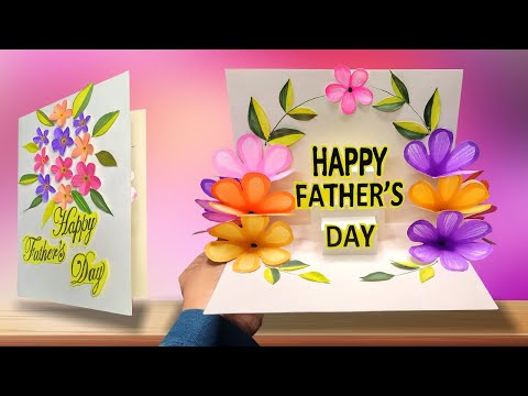 DIY Father's Day Greeting Card Idea | Easy Pop Up Card For Father's Day
