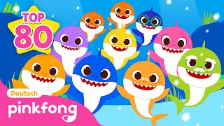 [TV📺] Die 80 besten kinderlieder 2024🏆 | Mix | Baby Shark Deutsch | Pinkfong, Baby Hai! Kinderlieder